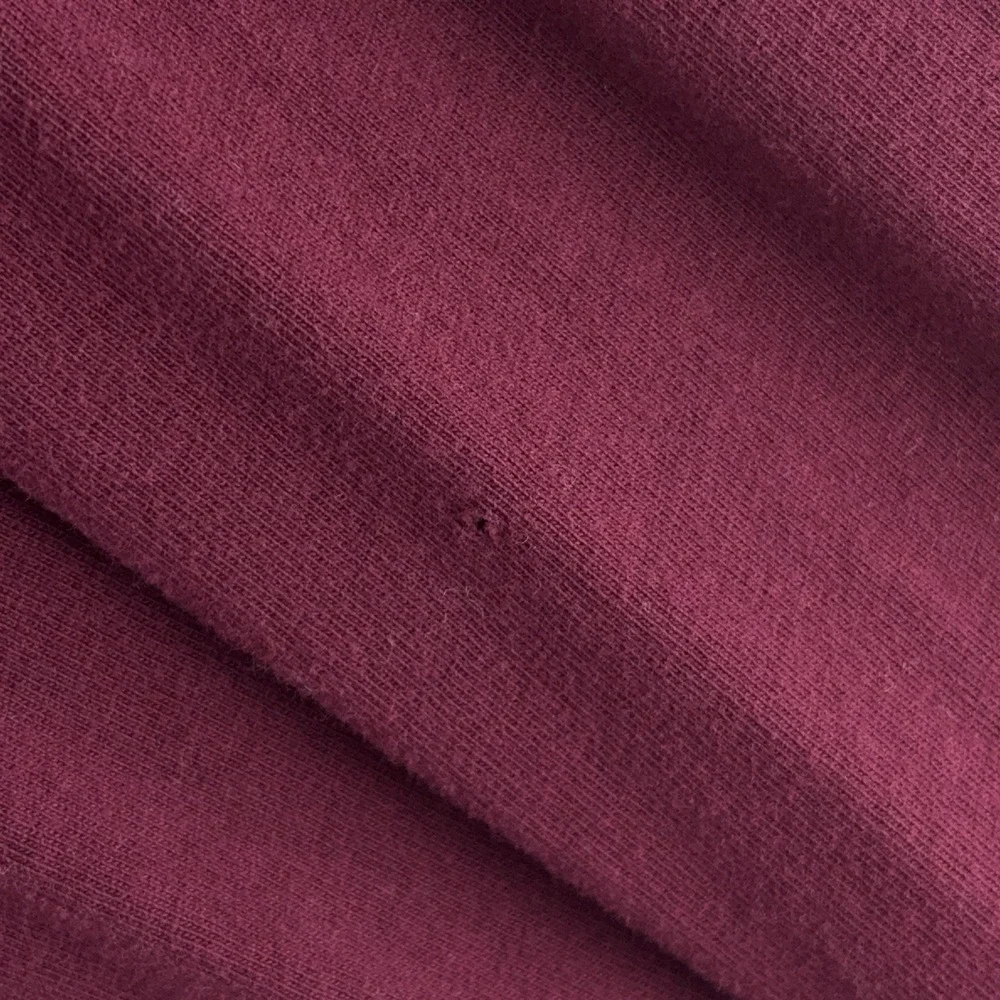 Polo Ralph Lauren Hooded Jersey T Shirt Mens Size Large Burgundy Casual Preppy‎